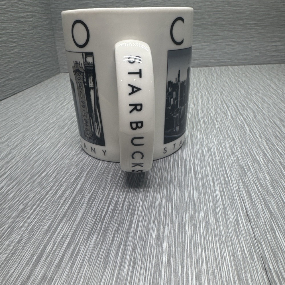 Starbucks Barista City Scene‎ Chicago Coffee Mug Cup 16 oz Collectible - Picture 4 of 7
